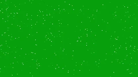 Twinkling glitter particles motion graphics with green screen background Stock Footage 142617877