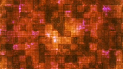 Twinkling Hi-Tech Rounded Diamond Light Patterns, Golden, Abstract, Loopable, HD Stock Footage 57970019