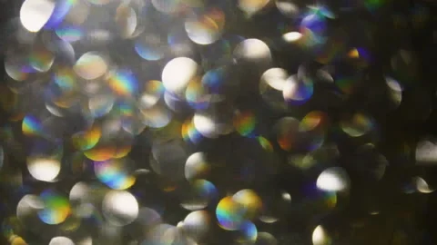 Twinkling lights in the dark. Pattern. Stock Footage 142123464