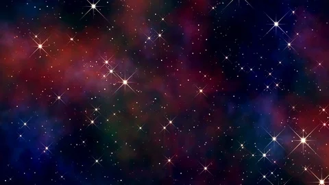 Twinkling night sky Stock Footage 88283181