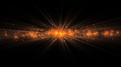 Twinkling particles orange, loop Stock-Footage 957566
