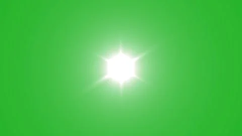 Twinkling sparkle motion graphics with green screen background Stock Footage 336677000