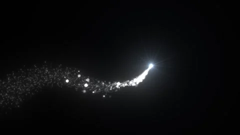 Twinkling star frame with sparkling light animation Stock Footage 335706759