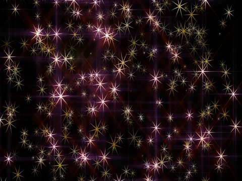 Twinkling starry background for Christmas. Stock Footage 78596578