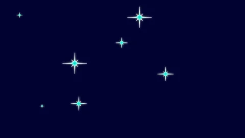 Twinkling Stars Background Stock Footage 307514272