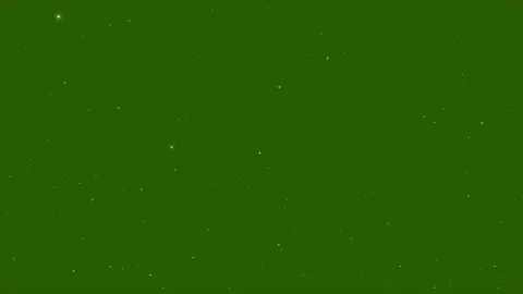 Twinkling Stars on a green screen | Stock Video | Pond5
