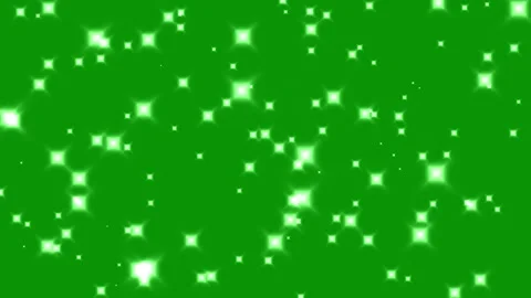 Twinkling stars green screen motion grap... | Stock Video | Pond5