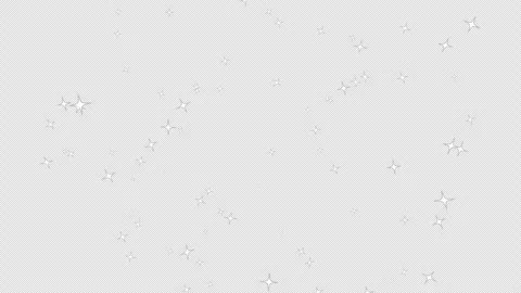 Twinkling Stars Overlay Exploding from the Center on Transparent Background Stock Footage 312846593