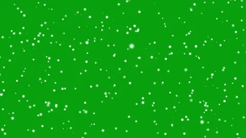 Twinkling Tiny Stars on Green Screen Background Stock Footage 320126550