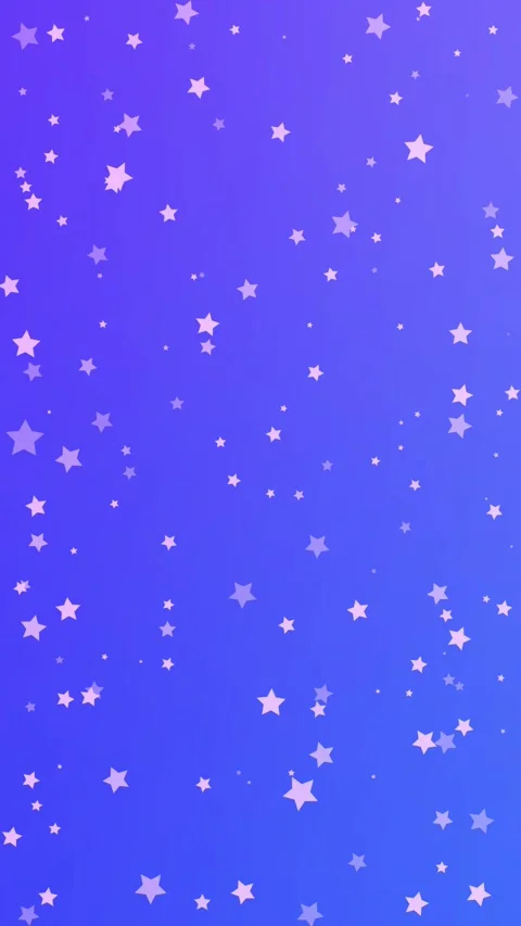 Twinkling white stars on blue gradient seamless loop animated background Stock Footage 340818548