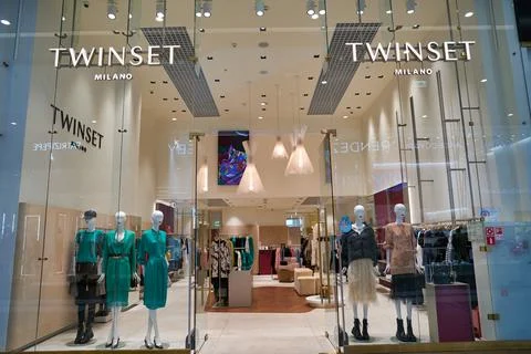Twinset store Stock Photos