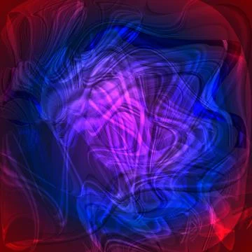 Twirl blue red luminous light  background Stock Illustration