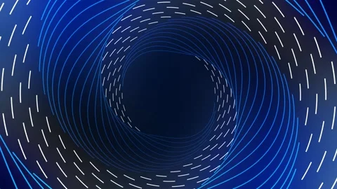 Twirl Blue Stream Stock Footage 158400113