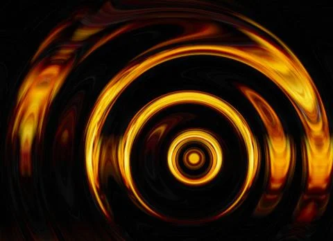 Twirl of bright explosion flash on black backgrounds Stock Illustration