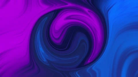 Twirl circular motion of blue and purple wave gradient pattern Stock Footage 201326124