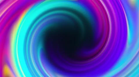 Twirl colorful lines Illustrazione stock