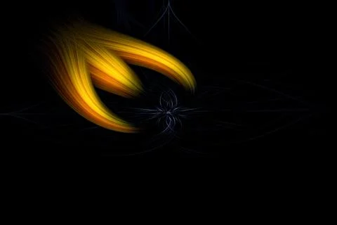 The Twirl Effect , intertwined lines full of color Stock Photos