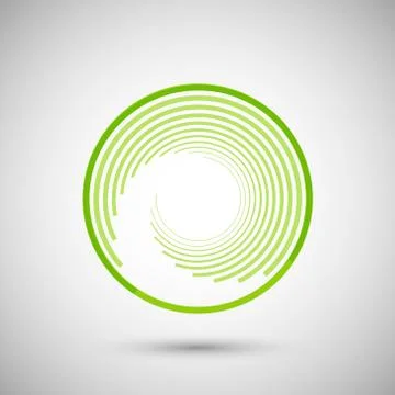The twirl elements of a simple design Stock-Illustration