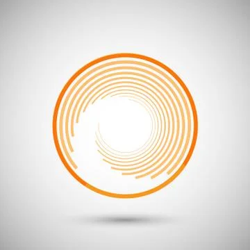 The twirl elements of a simple design 스톡 일러스트