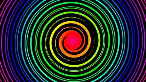 Twirl lines color Stock-Footage 18010529