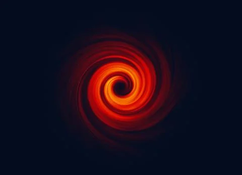 Twirl motion of bright explosion flash on black backgrounds Stock Illustration