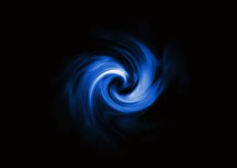 Twirl motion of bright explosion flash on a black background 스톡 일러스트