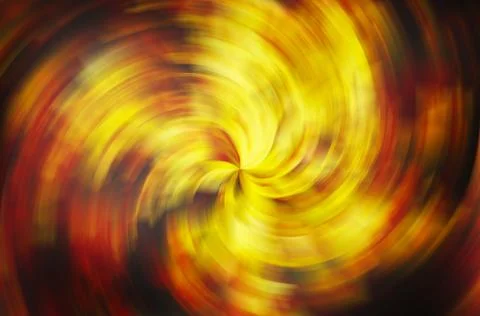 Twirl motion of bright explosion flash Stock Illustration