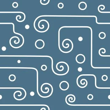 Twirl pattern Stock Illustration