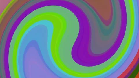 Twirled lines Illustrazione stock