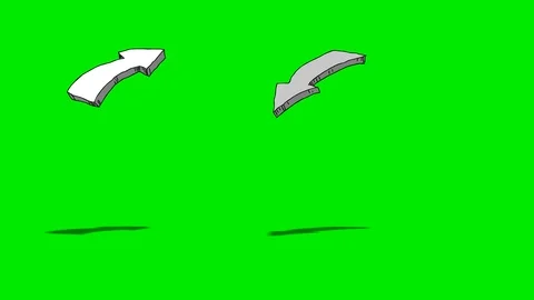 Twirling 2 arrows Video stock 100280164