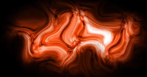 Twirling abstract blue background. 4k 20 seconds long video in orange tones Stock Footage 121176883