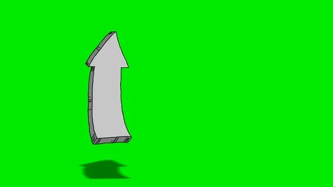 Twirling arrow goes from left to right. 스톡 동영상 100396804