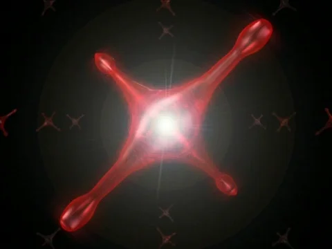 Twirly Blobs Rotation Stock Footage 400332