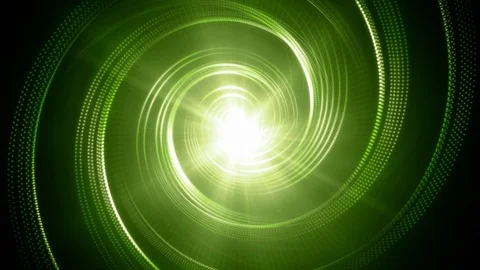 Twirly Light Grids Stock Footage 91055937