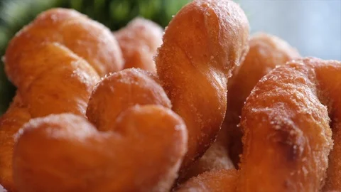Twist Bread Stock-Footage 103489453