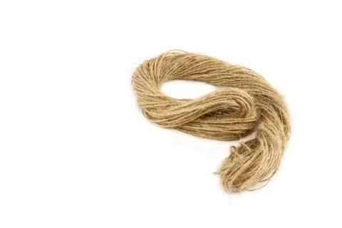 Twist brown ropes Stock Photos