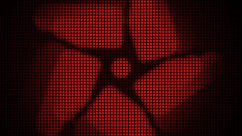 Twist flower led Stock Footage 98260484