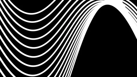 Twist line matte Stock Footage 95663118