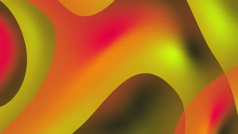 Twist Looping Background Color With of Orange Circle Stock Footage 183475757
