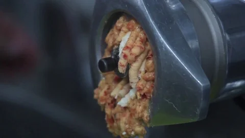 Twist the meat grinder Stock Footage 70004137