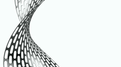 Twist metal.Seamless loop Stock Footage 46566989