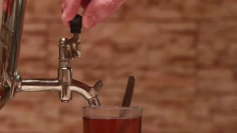 A twist of an old samovar Stock Footage 84569628