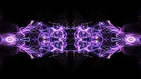 Twist Plasma Horizontal Shape Kaleidoscope Form Motion Background Stock Footage 101234633