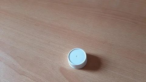 Twist top pill bottle, empty medicine bottle Stock Footage 292736818