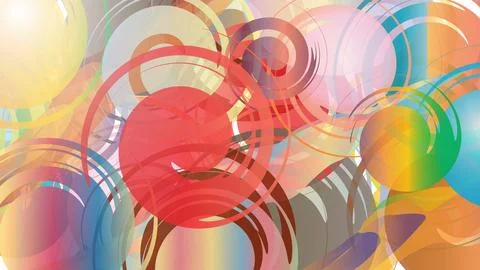 Twisted ball pattern design for background, wallpaper and fabric design. Illustrazione stock