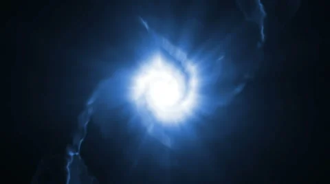 Twisted blue lights 스톡 동영상 55909384