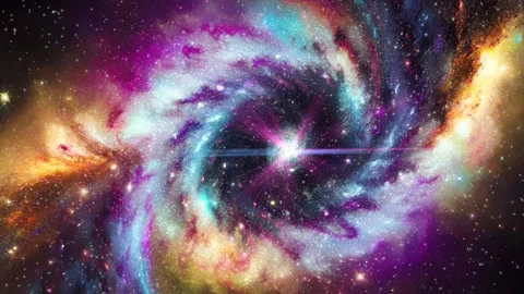 Twisted galaxy 03 库存影片 243742790