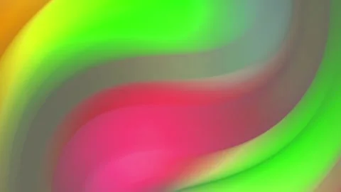 Twisted Gradient Wave Pattern Background Motion Smooth Waves Green Gradient Stock Footage 183376098