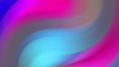 Twisted Gradient Wave Pattern Background Motion Smooth Waves Mint Gradient Stock Footage 183376678