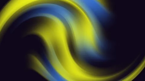 Twisted gradient wavy twirls. Abstract Colorful Background Soft Fluid Animati Stock Illustration